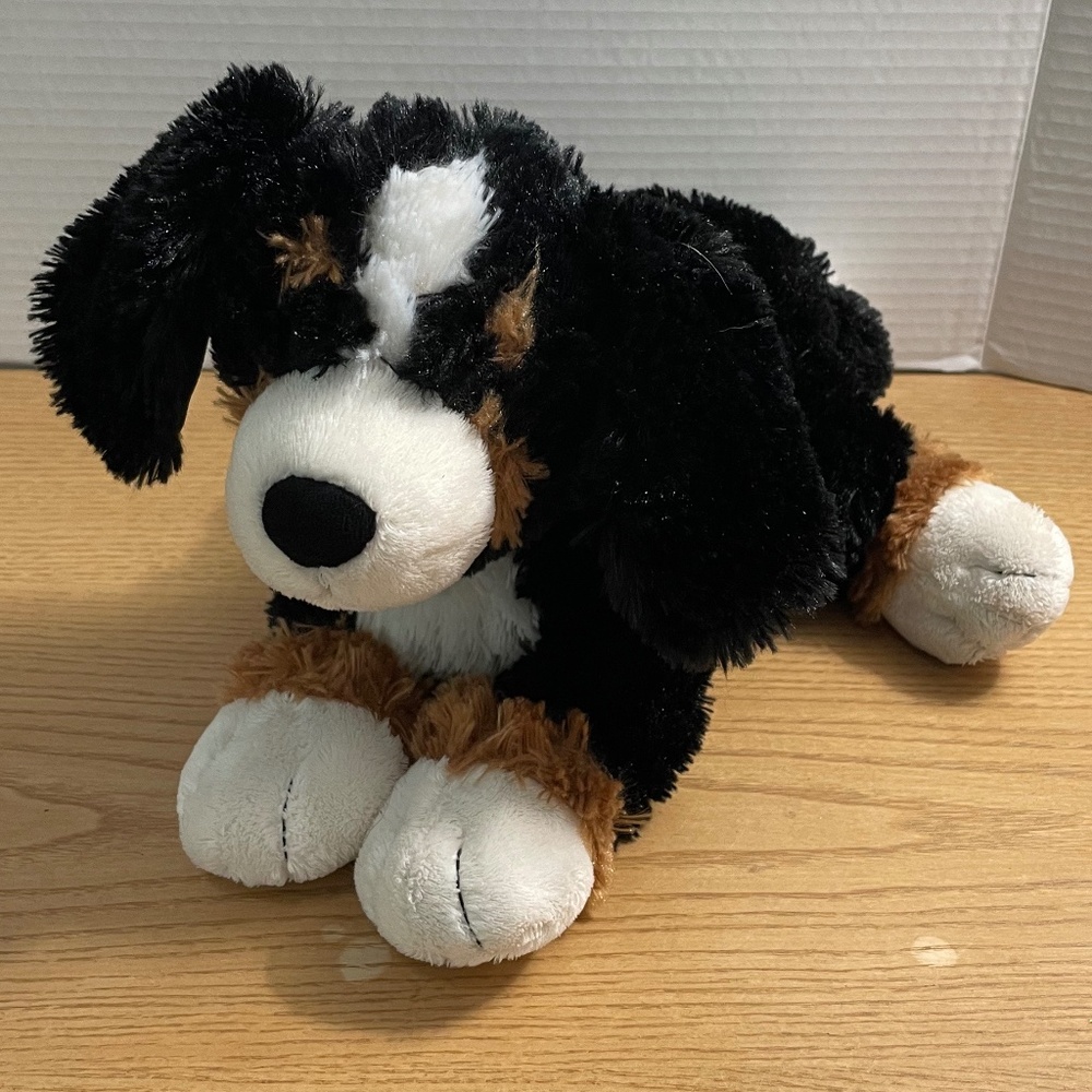 Gund Bernese Mountain Dog Plush Named Randle Stuffed Animal Realistic Toy 15"